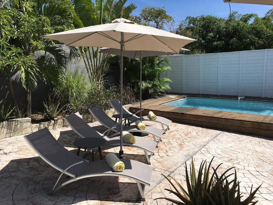 Villa Avec Piscine Privee Saint-Francois  Exteriör bild