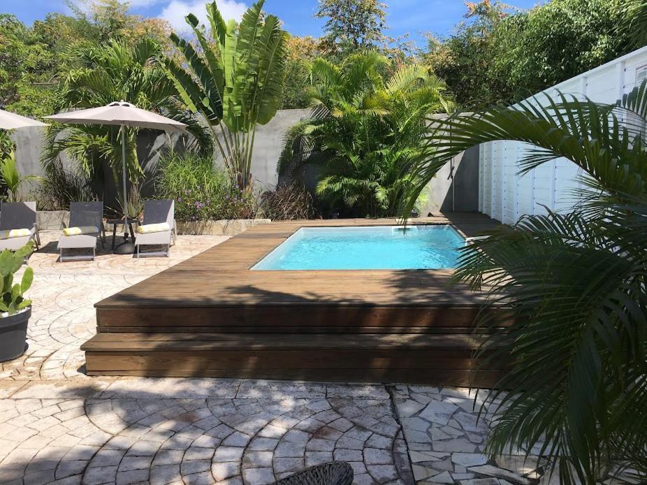 Villa Avec Piscine Privee Saint-Francois  Exteriör bild