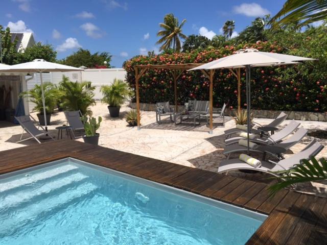 Villa Avec Piscine Privee Saint-Francois  Exteriör bild