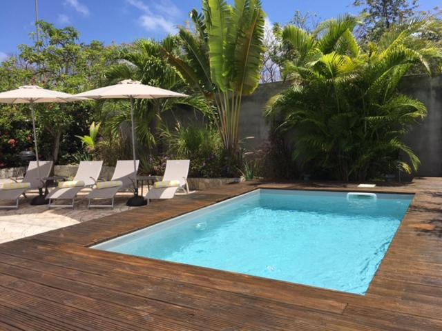 Villa Avec Piscine Privee Saint-Francois  Exteriör bild